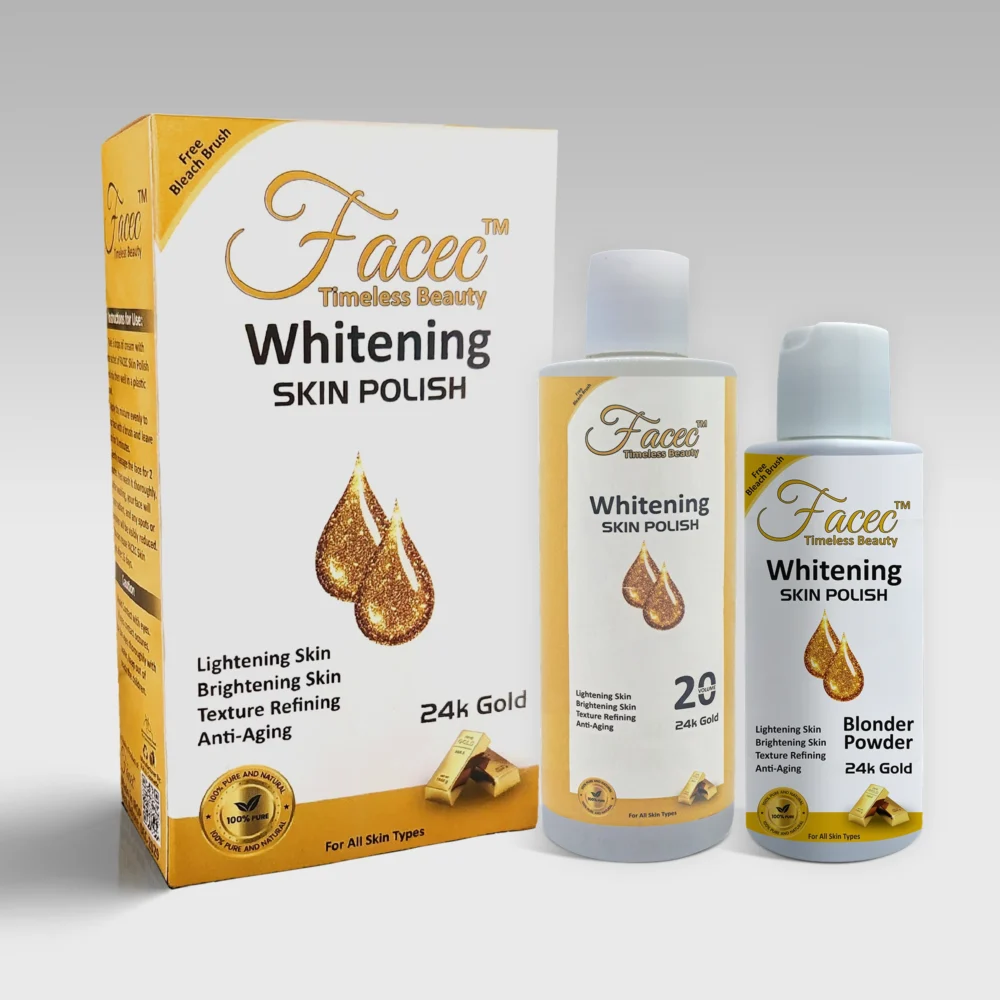 24k gold skin polish