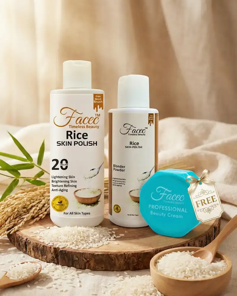 Rice Skin Polish for Dull Skin Tone