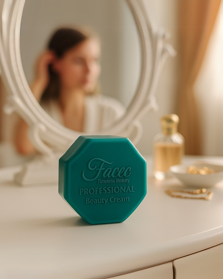 Beauty cream model
